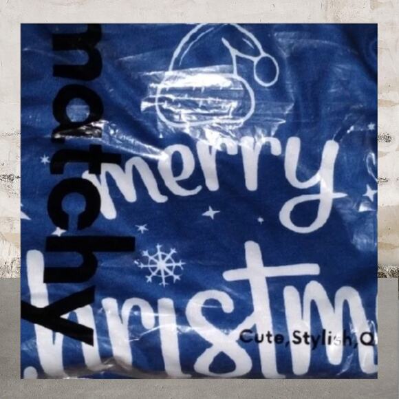 Cutematchy NWT 2PC Merry Christmas Pajama Set Size Large - Picture 4 of 4